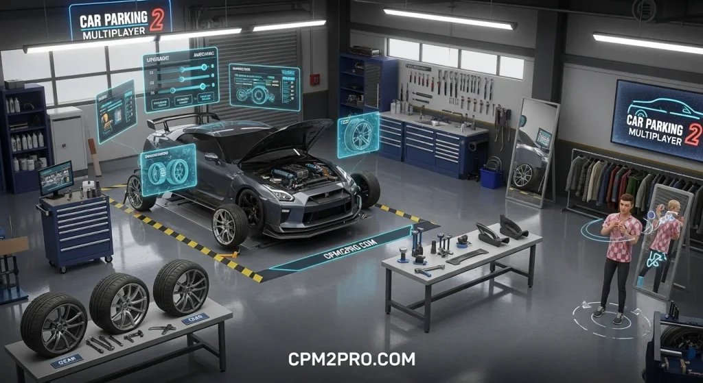 In Car Parking Multiplayer 2 APK, you can enjoy unlimited upgrades and customization that enhance the game's performance. You can upgrade and customize everything, including acceleration, handling, and gear settings. You can also personalize your avatar with various outfits and hairstyles to showcase your uniqueness.