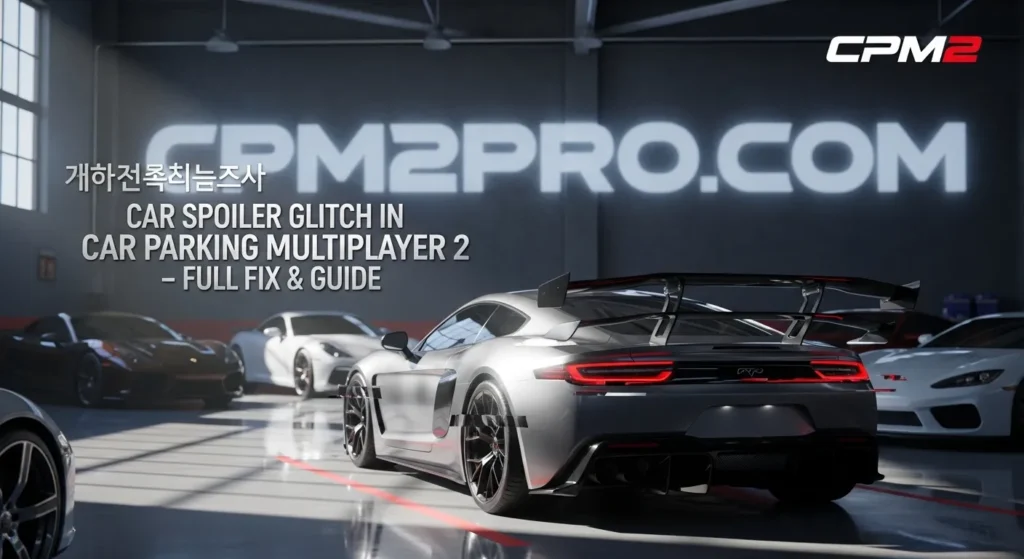 Car Spoiler Glitch in Car Parking Multiplayer 2 – Full Fix & Guide