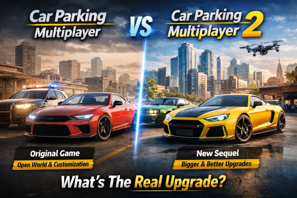 Car Parking Multiplayer vs Car Parking Multiplayer 2 – What’s the Real Upgrade? 1 Car Parking Multiplayer vs Car Parking Multiplayer 2